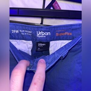 Men’s Blue Dress Shorts